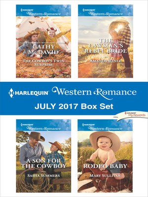 cover image of Harlequin Western Romance July 2017 Box Set